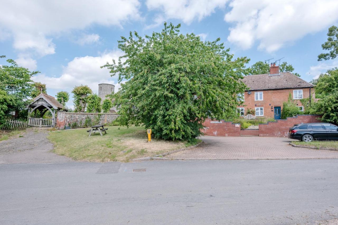 3 Vicarage Cottages Bruisyard Air Manage Suffolk Saxmundham Exteriör bild